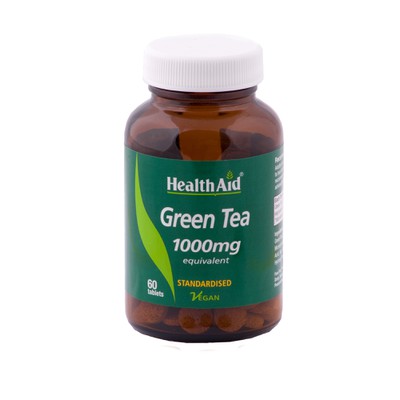 Health Aid Green Tea 1000mg Πράσινο Τσάι 60 ταμπλέ