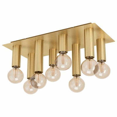 Ceiling Light Marzeno Brass 8Xe27