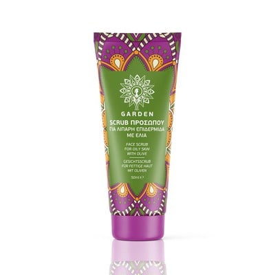 Garden Face Scrub Purifying Olive Scrub Προσώπου γ
