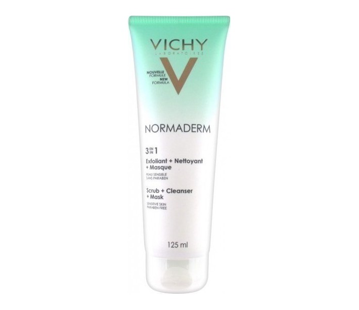 VICHY NORMADERM SCRUB&CLEANSER&MASK (3 IN 1) 125ML