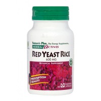 Nature's Plus Red Yeast Rice 600mg 60 Φυτικές Κάψο