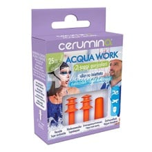 Cerumina Αcqua Work - Ωτοασπίδες Σιλικόνης Νερού, 2τμχ.