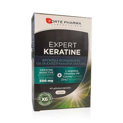 Forte Pharma Promo (1+1 Δώρο) Expert Keratine Αγωγή Για Εύθραυστα & Ταλαιπωρημένα Μαλλιά 40 κάψουλες
