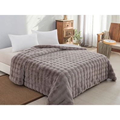 ΚΟΥΒΕΡΤΟΠΑΠΛΩΜΑ ΓΟΥΝΑ/FLANNEL ΥΠΕΡΔΙΠΛΟ 220X240 AD