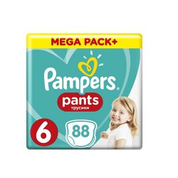 Pampers Pants Μέγεθος 6 (15kg+) 88 Πάνες Βρακάκι