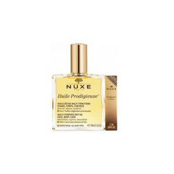 Nuxe Promo Huile Prodigieuse Multi Purpose Dry Oil Face Body Hair 100ml & Δώρο Prodigieux Le Parfum 1.2 ml