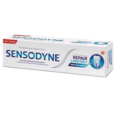 SENSODYNE Repair & Protect Extra Fresh Cool Mint-Οδοντόκρεμα Για Αναδόμηση & Φρέσκια Αναπνοή 75ml