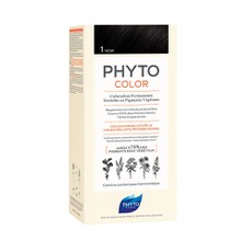 Phyto Phytocolor Μόνιμη Βαφή Μαλλιών Νο 1 Μαύρο 50