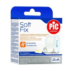 Pic Solution Roll Soft Fix 1.25cm x 5m, 1pc
