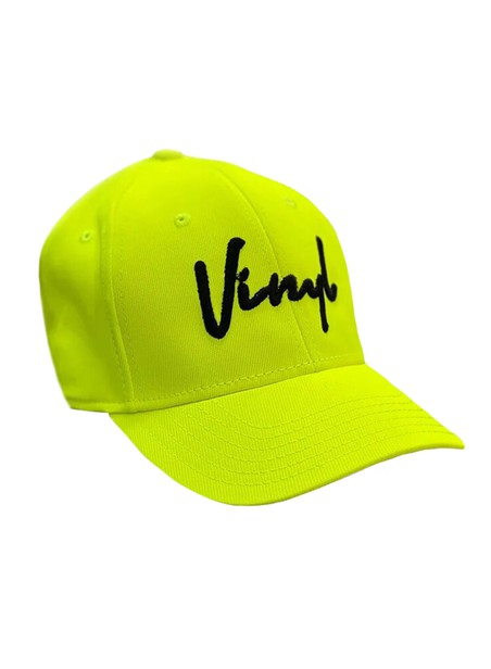 Vinyl art clothing yellow fluo cap