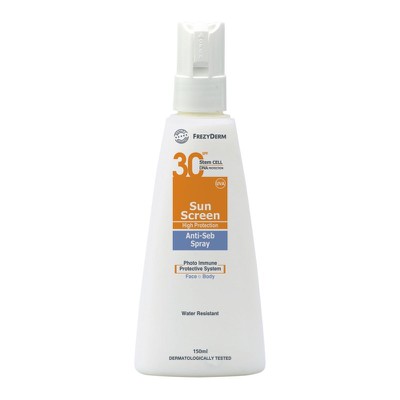 FREZYDERM - SUN SCREEN Spray Anti-Seb SPF30 - 150ml