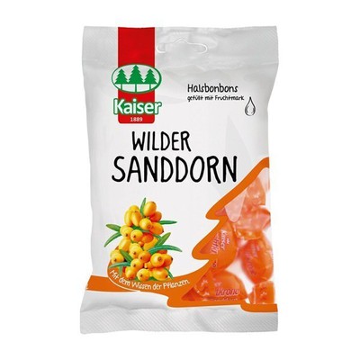 Kaiser Wilder Sanddorn Καραμέλες για το Bήχα με Ιπ
