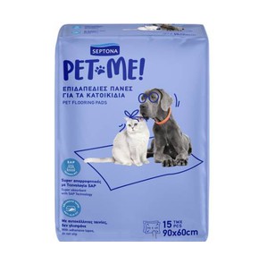 Septona Pet Me ! Floor Diapers for Pets 90x60cm, 1