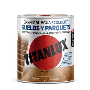 Γυαλιστερό οικολογικό βερνίκι για παρκέ Suelos y Parquets TITANLUX