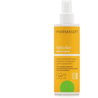 PHARMASEPT Heliodor Kids Face & Body Sun Spray Παιδικό Αντηλιακό Για Πρόσωπο & Σώμα  SPF50 165gr