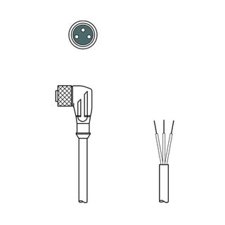Connection Cable U-M8-3W-V1-050