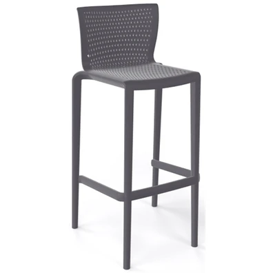 Σκαμπό Bar 47x46x102/79 Gaber Spyker Γκρι Σκούρο