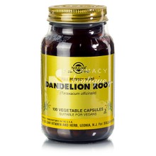 Solgar Dandelion Root - Αποτοξινωση ήπατος / Διουρητικό, 100 caps