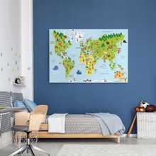 Doodle world map
