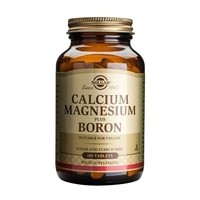 SOLGAR CALCIUM-MAGNESIUM-BORON 100TABL