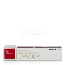 Korres Morello Creamy Lipstick - 56 (Lush Cherry), 3.5gr