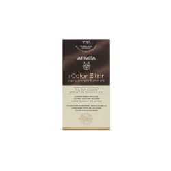 Apivita My Color Elixir Βαφή 7.35 Ξανθό Μελί Μαονί