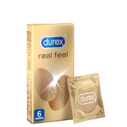 Durex Real Feel Φυσική Αίσθηση 6 Προφυλακτικά