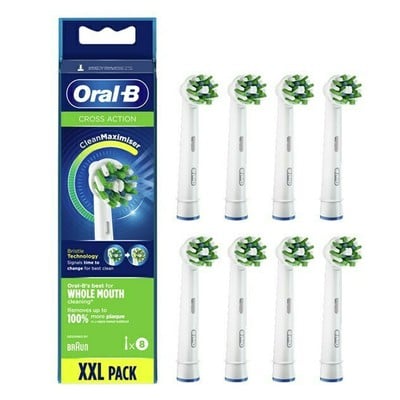 Oral-B Cross Action Ανταλλακτικά για Ηλεκτρικές Οδ