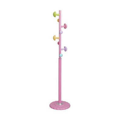 Hanger - Coat Stand Steel Pink D.37x170cm ZWW Wood