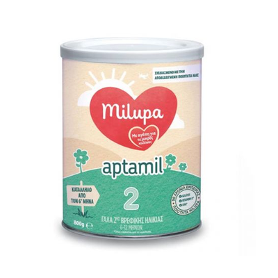 MILUPA Aptamil No2 Βρεφικό Γάλα Σε Σκόνη Από 6 Μηνών 800g