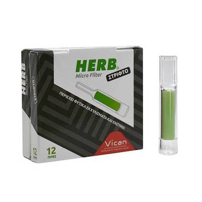 Vican - Herb Micro Filter Στριφτό - 12τμχ