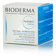 Bioderma Hydrabio Creme - Ενυδατική Κρέμα Πλούσιας Υφής για Ξηρές & Πολύ Ξηρές Επιδερμίδες, 50ml 