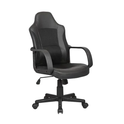 Πολυθρόνα Διευθυντή PU/Mesh 56x55x98/108cm BF2850 