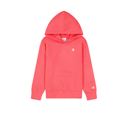 Champion Girl Hooded Sweatshirt (404827)-RED