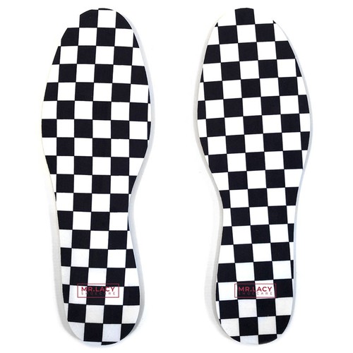 Mr Lacy Insole Print Pack Checkered Black-White (1