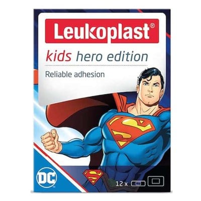 BSN Leukoplast Kids Hero Edition Superman Παιδικά 