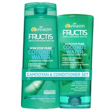 Fructis PROMO PACK Coconut Water Δυναμωτικό Σαμπου