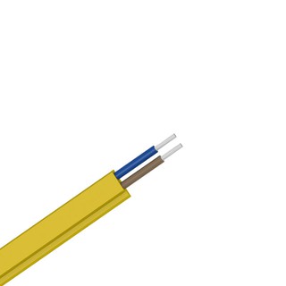 Rubber Conductor AS-I 2Χ1.5mm 100m Yellow 3RX9010-