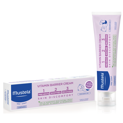 Mustela Vitamin Barrier Cream Κρέμα Αλλαγής Πάνας 