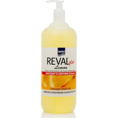 Intermed Reval Plus Lemon Hand Gel Αντισηπτικό χερ
