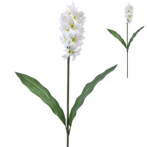Lule Dekoruese Krizantemus E Bardhë 53 Cm