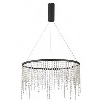 Pendant Light Led Cresendo Black 40W 3000K 2160Lm