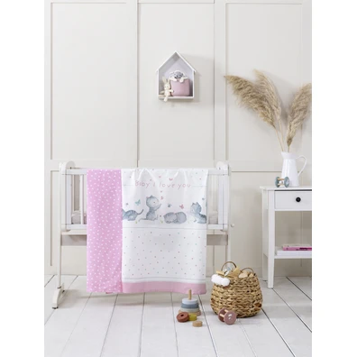 Σετ Σεντόνια Λίκνου - Baby Love Nima Bebe 70x110