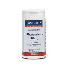 Lamberts L-Phenylalanine 500mg Συμπλήρωμα Διατροφή