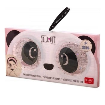 LEGAMI CHILL OUT 2 REUSABLE COOLING EYE PADS PANDA