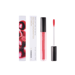 Korres Morello Voluminous Lipgloss 42 Peachy Coral Lip Gloss Με Εξαιρετική Λάμψη & Γεμάτο Χρώμα 4mL