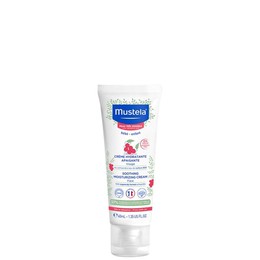 Mustela Bebe Very Sensitive Skin Soothing Moisturizing Cream Καταπραϋντική Κρέμα Ενυδάτωσης Προσώπου για Ευαίσθητες Βρεφικές/Παιδικές Επιδερμίδες, 40ml