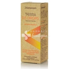 Genecom Terra D3 Drops (Φράουλα) - Ανοσοποιητικό, 30ml