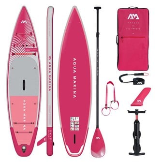 Σανίδα SUP Touring Coral 2023, 350 cm, Rasberry