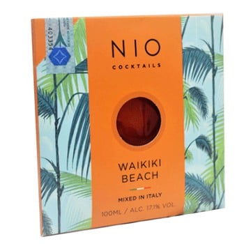Walkiki Beach Nio Premium Cocktails 0.10L